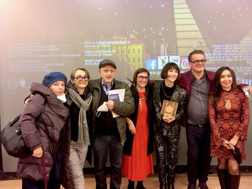 Foto di gruppo al termine delle Premiazioni della XXXVI edizione del Festival